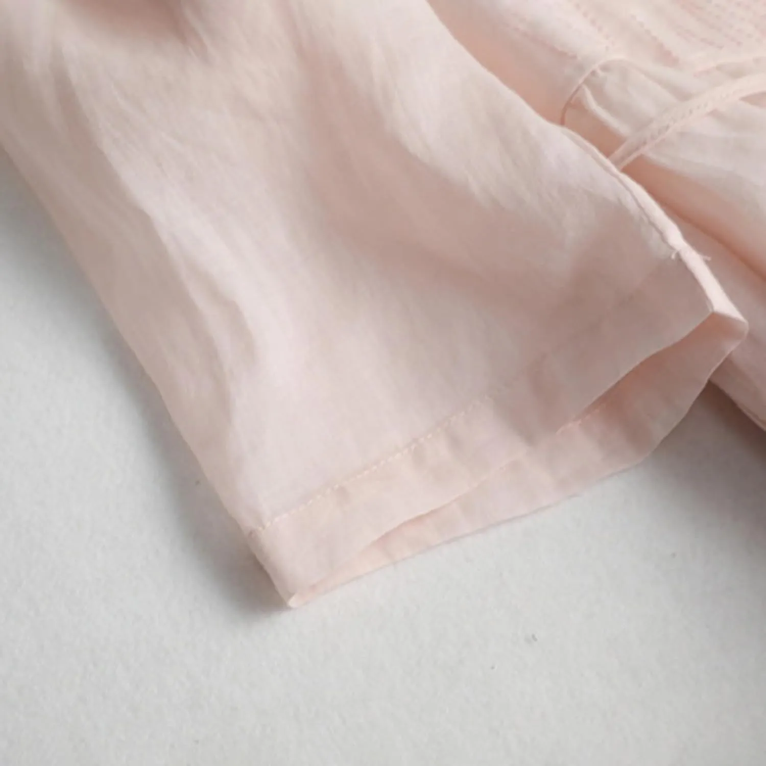 Cotton Linen Long Sleeve Loose Linen Dress for Women Casual Drawstring Waist Summer Vacation Relax Beachwear Resort