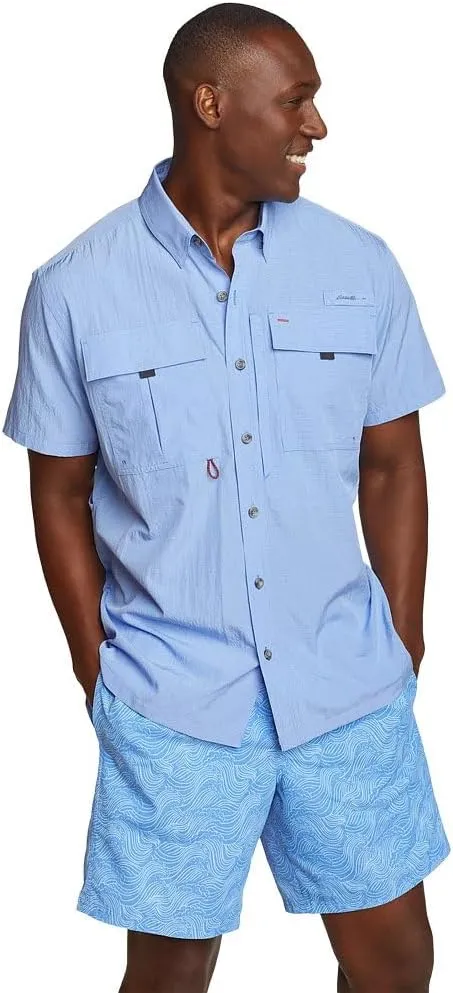 Eddie Bauer Men's UPF Guide 2.0 Short-Sleeve Shirt