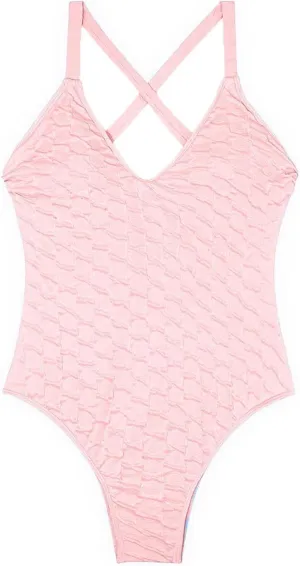 hlysgo Bathing Suit for Women Tummy Control One Piece Swimsuits Sexy V Neck Monokini Crisscross Backless Athletic Swimwear
