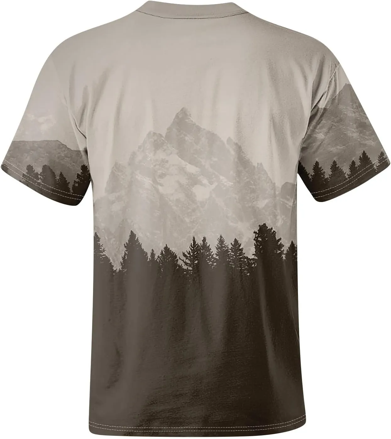 Mens Casual Shirt : Super Soft Premium Fabric Moisture Wicking Comfortable Workout Tees