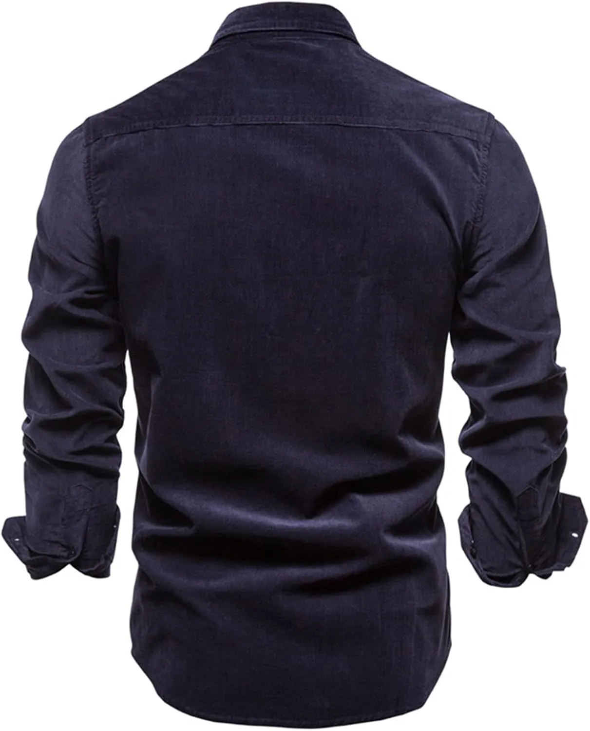 Men's Shirt Autumn Cotton Classic Japanese Corduroy Men Business Shirt Slim Fit Casual Shirts Clothing Long Sleeve Jacket