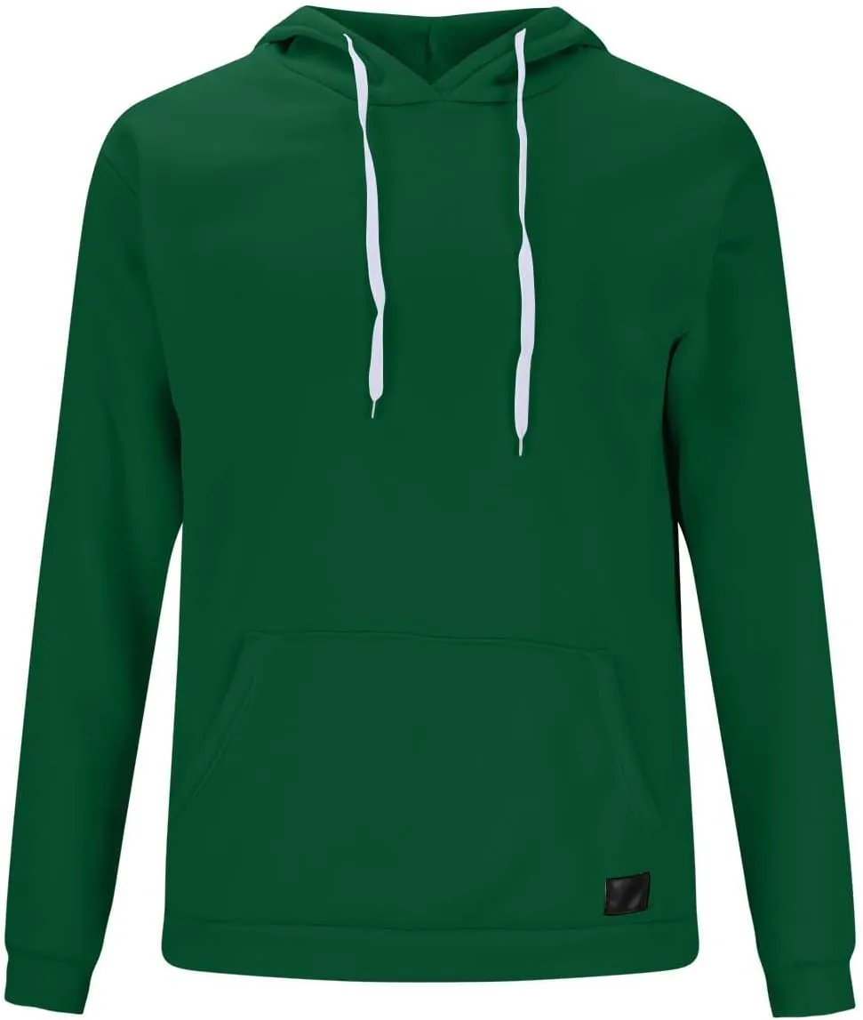 Muscularfit Sweatshirts for Men Hoodies Causal Fashion Long Sleeve Solid Hooded Pullover Shirts Athletic Gym Workout Tee Tops