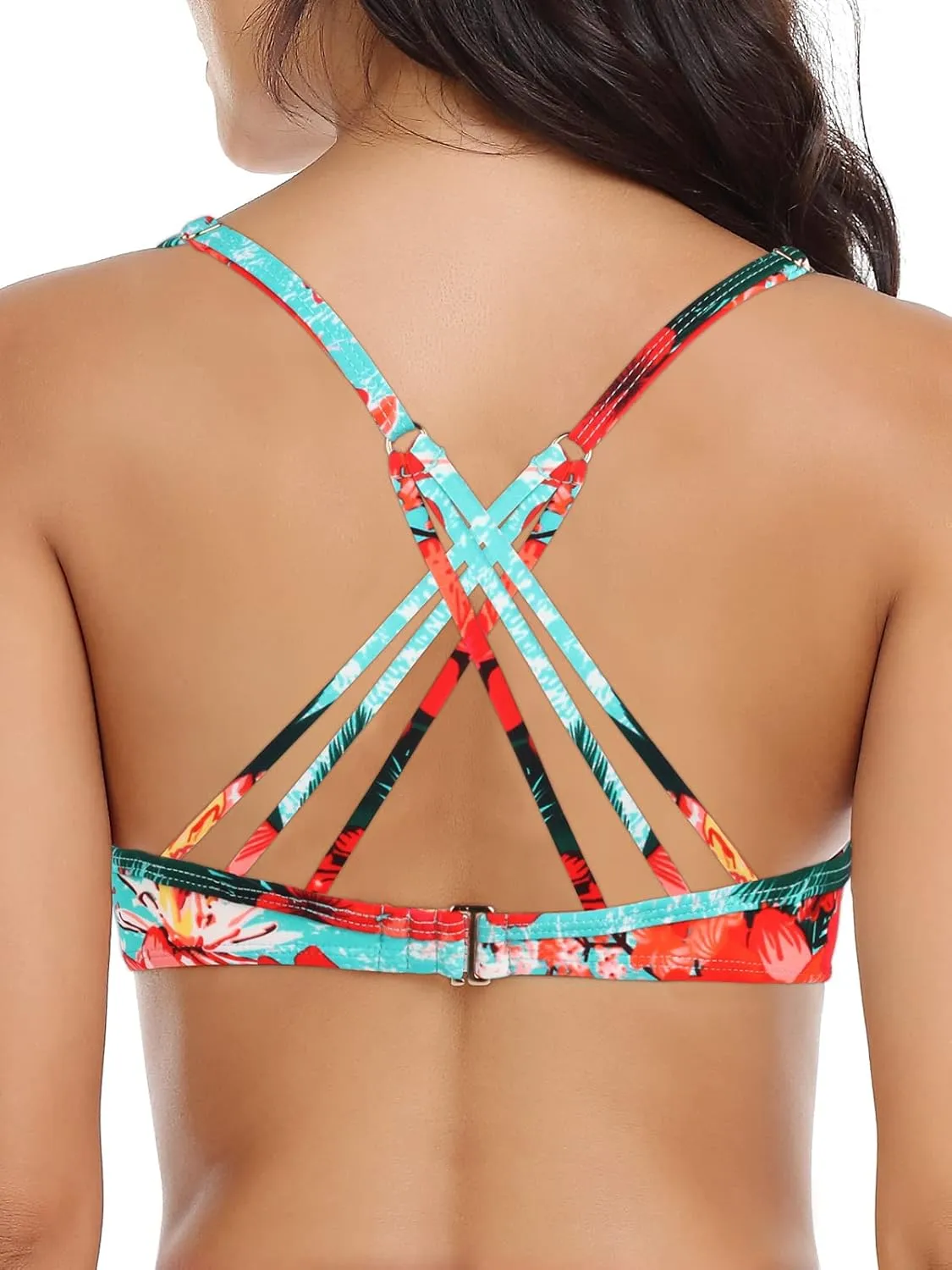 RELLECIGA Women's Underwire Bikini Top
