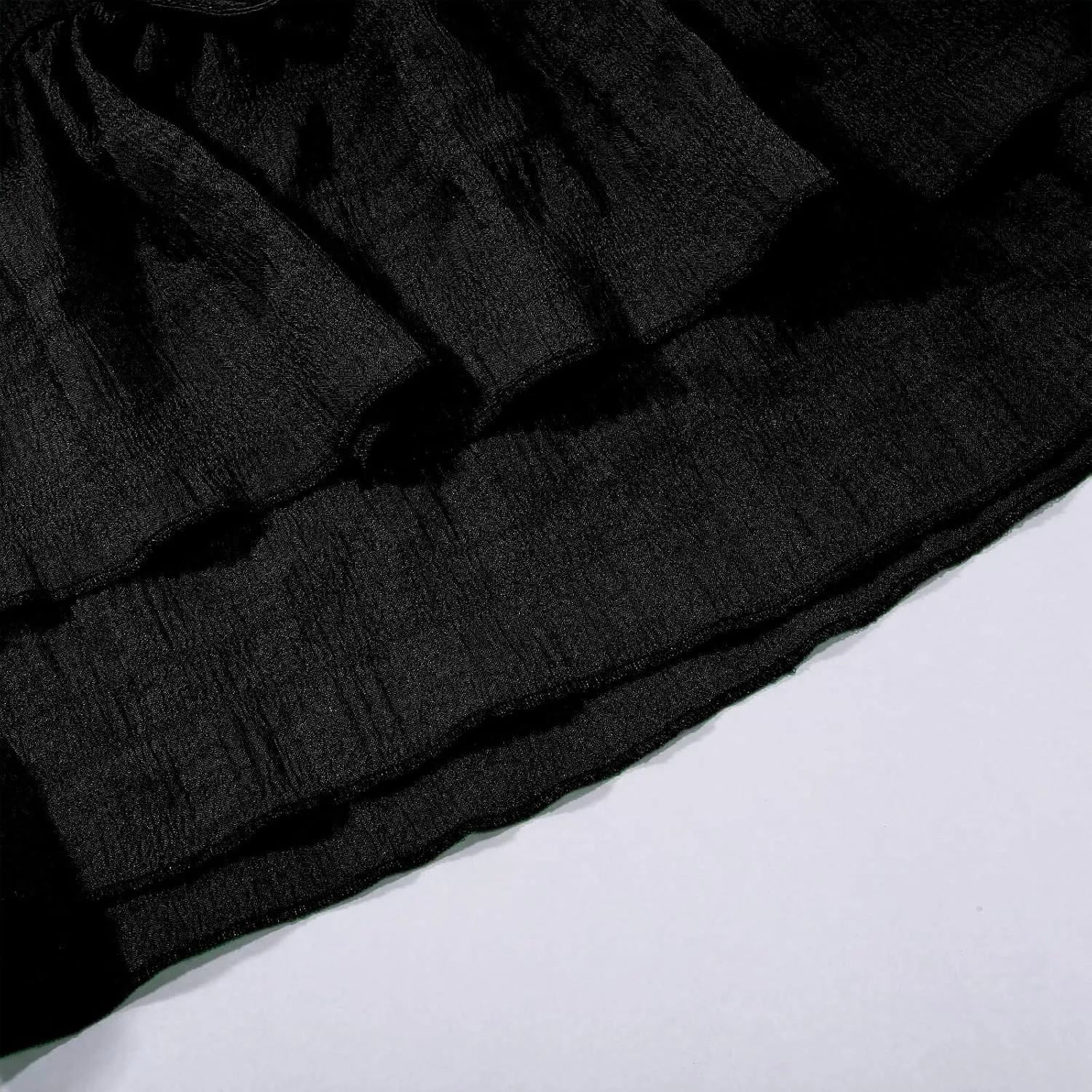 Ruffled Ruched Skorts for Women High Waisted Tiered Mini Skort 2025 Summer Boho Casual Beach Comfy Shorts Skirt