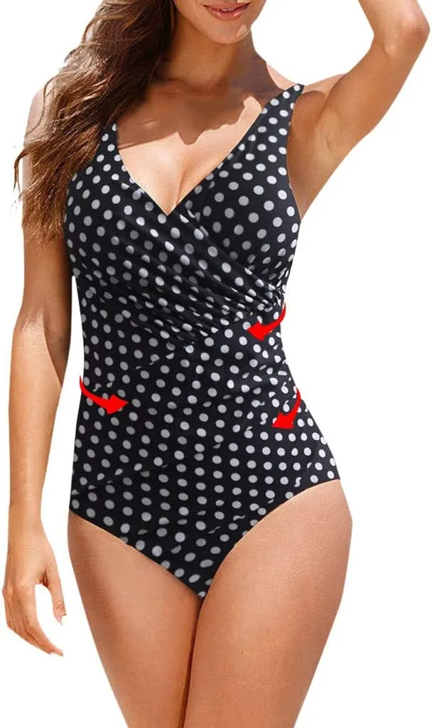 Rvidbe Women's High Waisted Swimsuit 2 Piece Bathing Suits Bikini Swimsuit Women Sexy