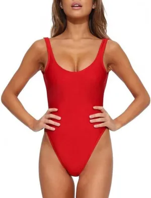 Rvidbe Women's One-Piece Swimsuit Tummy Control V Neck Backless Bathing Suits Swimsuits Athletic Push Up Slimming Swimwear Womens Swimsuits Tummy Control