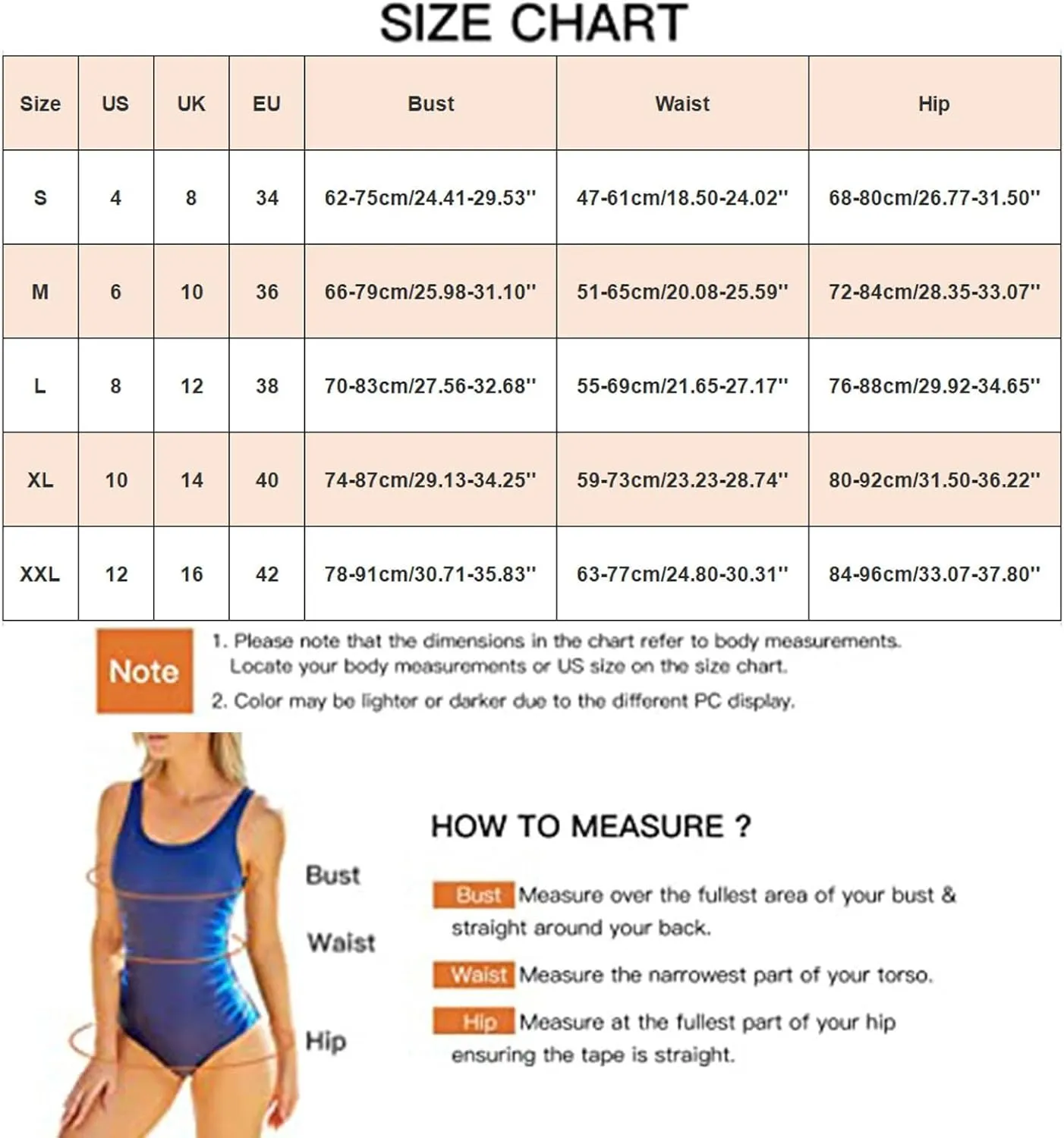 SHAOBGE Women's Ruffled One Piece Swimsuits V Neck Tummy Control Cutout High Waisted Bathing Suit
