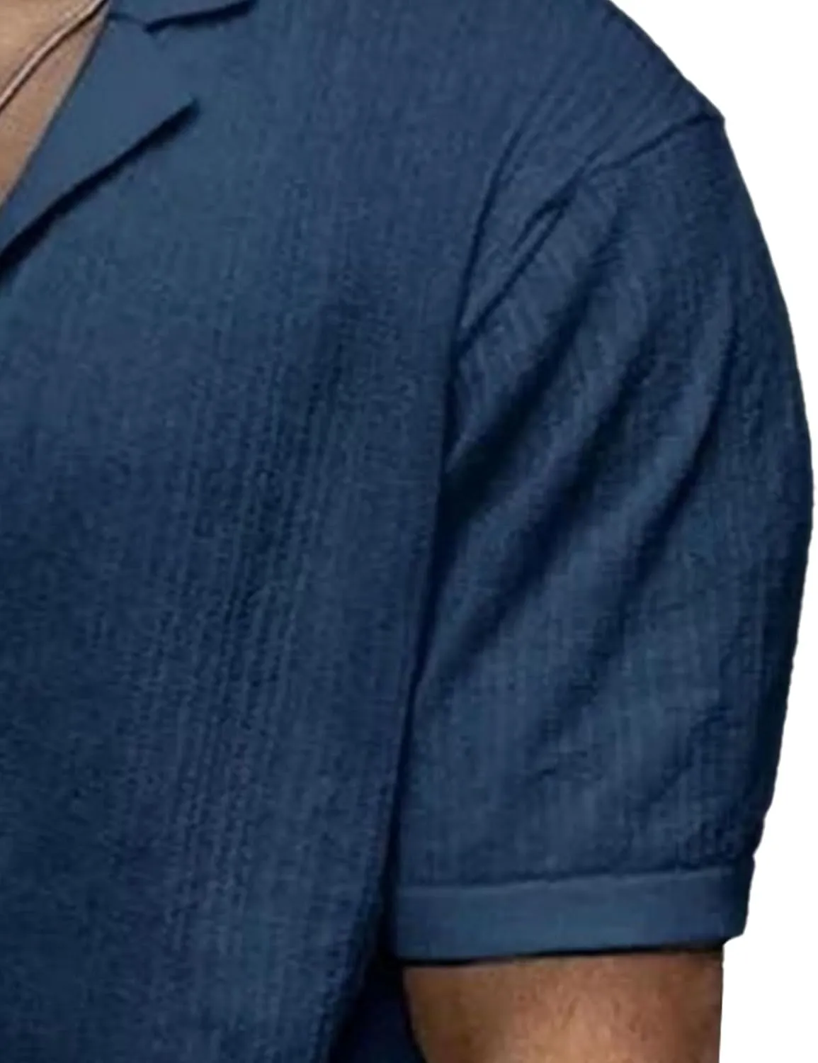 Short Sleeve Button Down Shirts for Men Summer Casual Cotton Linen Shirts Lightweight Breathable Beach Tops