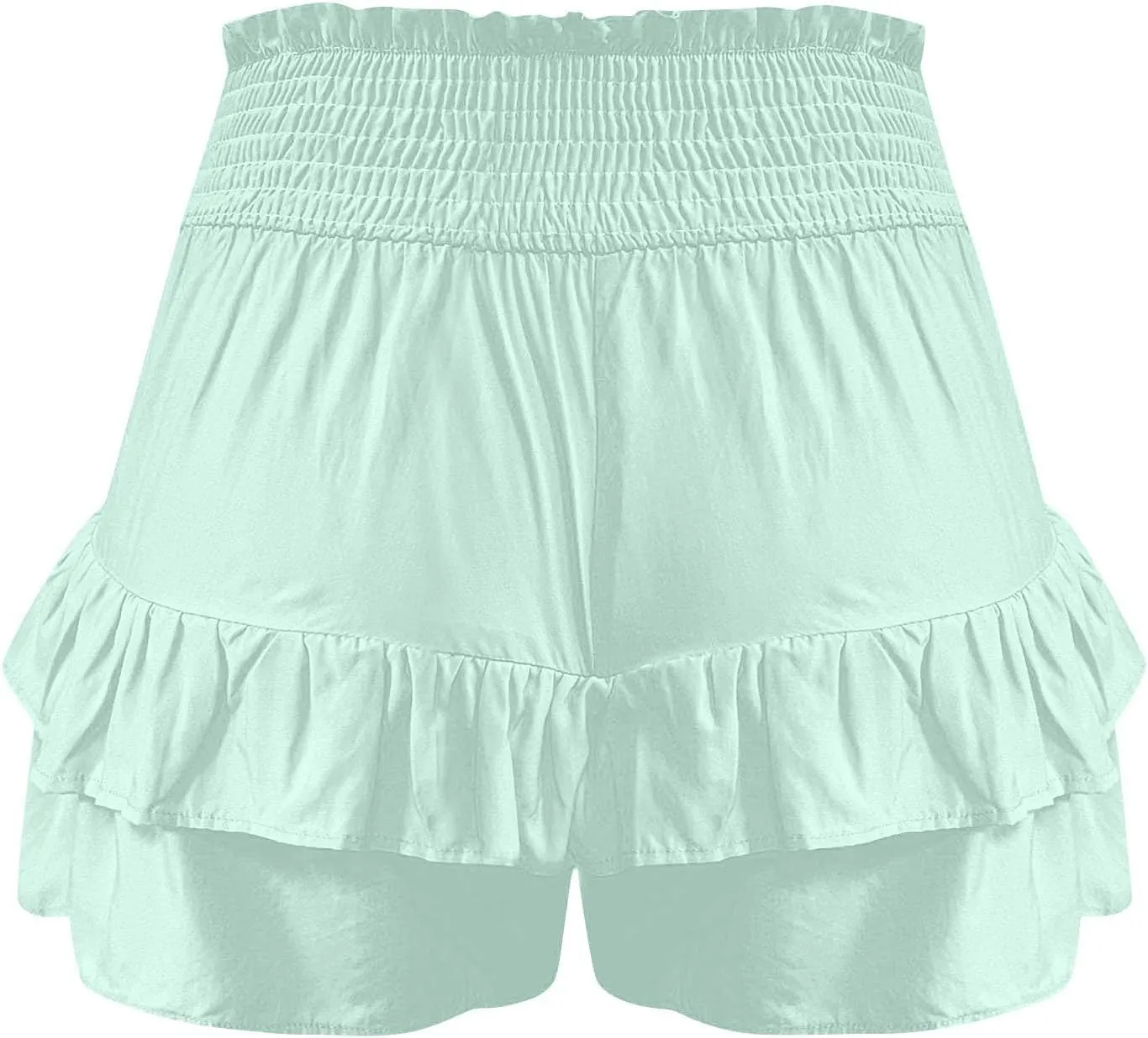 Skorts for Woman Tennis Golf Summer Ruffle Outfits Comfy Boho High Waist Skorts Crochet Casual Trendy Flowy Skirts