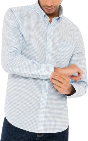 Untucked Shirts for Men Long Sleeve - Dry Fit Untuck Casual Shirt - Slim Fit
