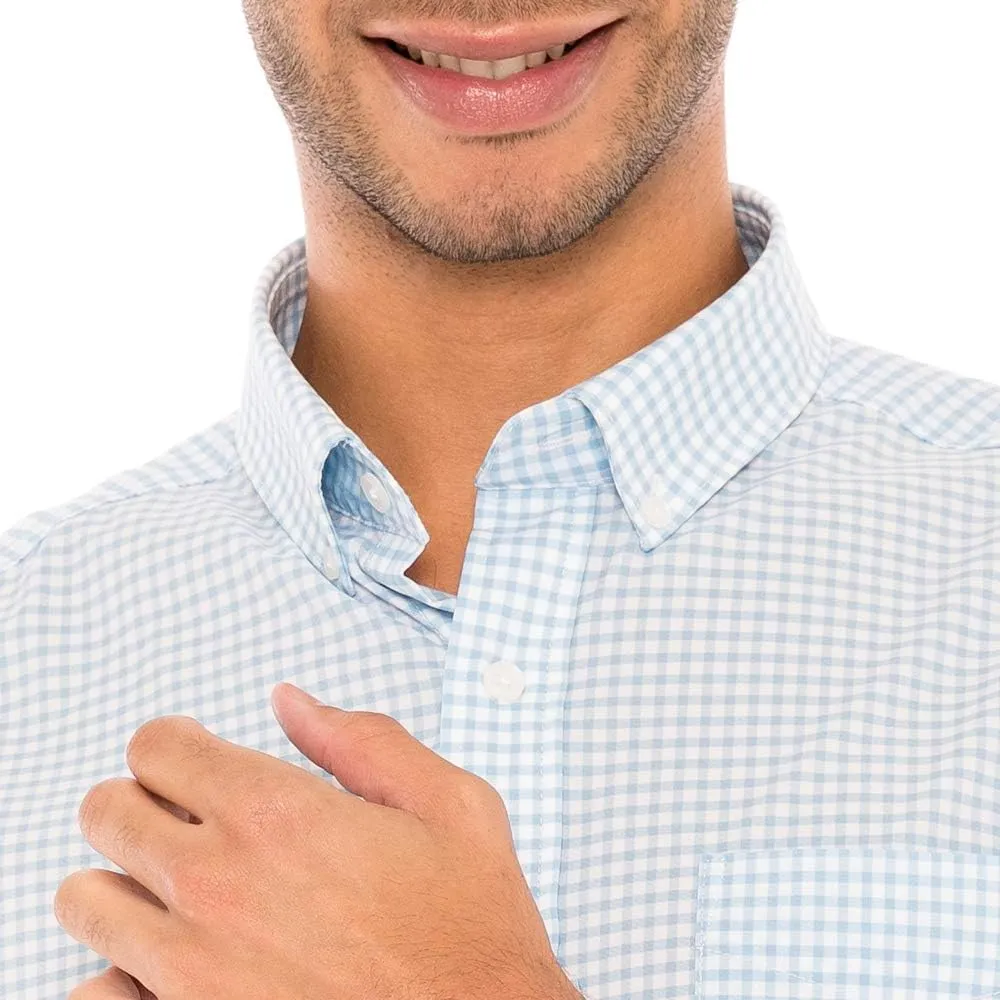 Untucked Shirts for Men Long Sleeve - Dry Fit Untuck Casual Shirt - Slim Fit