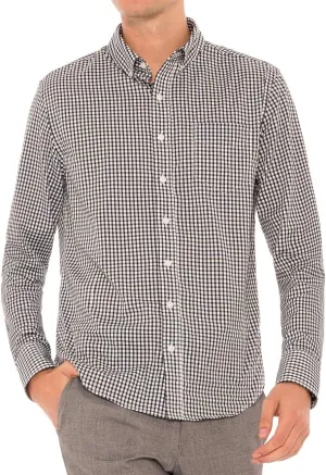 Untucked Shirts for Men Long Sleeve - Dry Fit Untuck Casual Shirt - Slim Fit