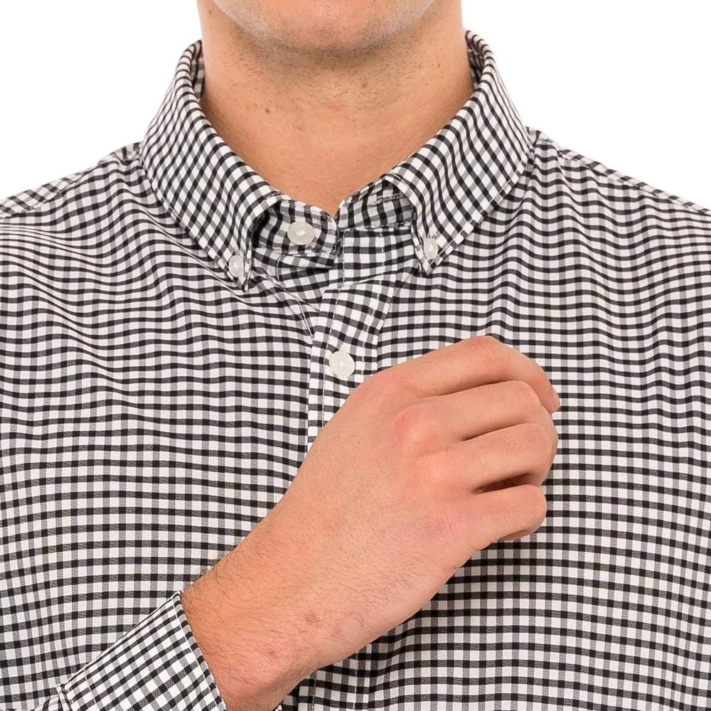 Untucked Shirts for Men Long Sleeve - Dry Fit Untuck Casual Shirt - Slim Fit