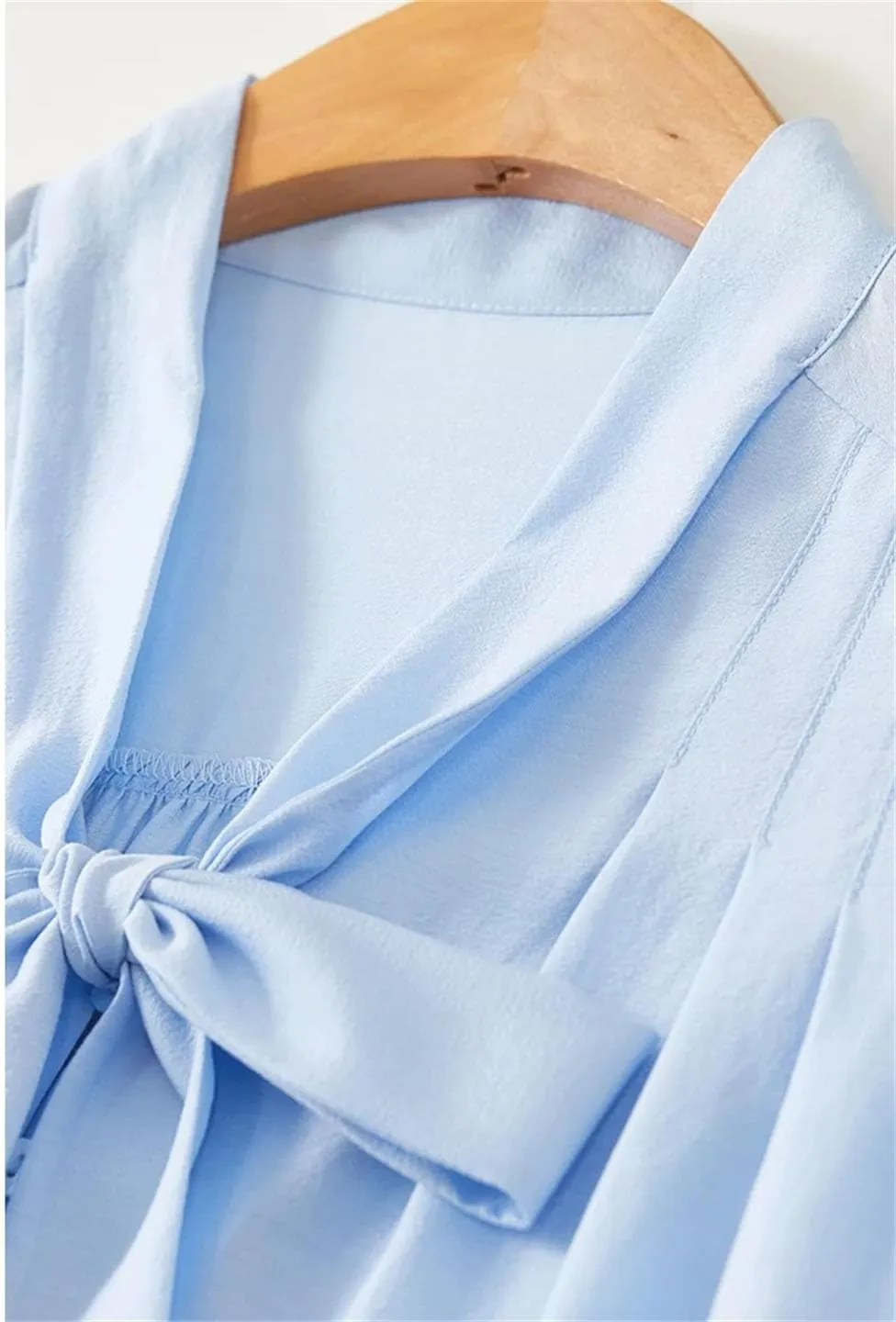 Women Bow Chiffon Blouse Camisole 2 Piece Set Loose Thin Shirts Button Up Shirt Tank Top