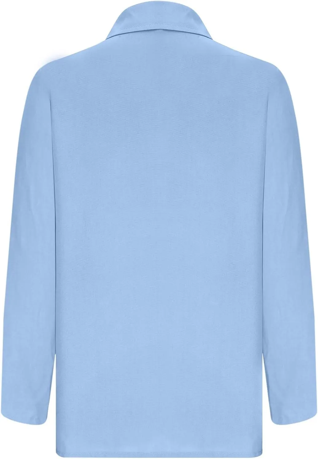 Women Linen Shirts Long Sleeve Stand-up Collar Button-up Business Shirt Summer Fashion Causal Loose Fit Linen Outfits