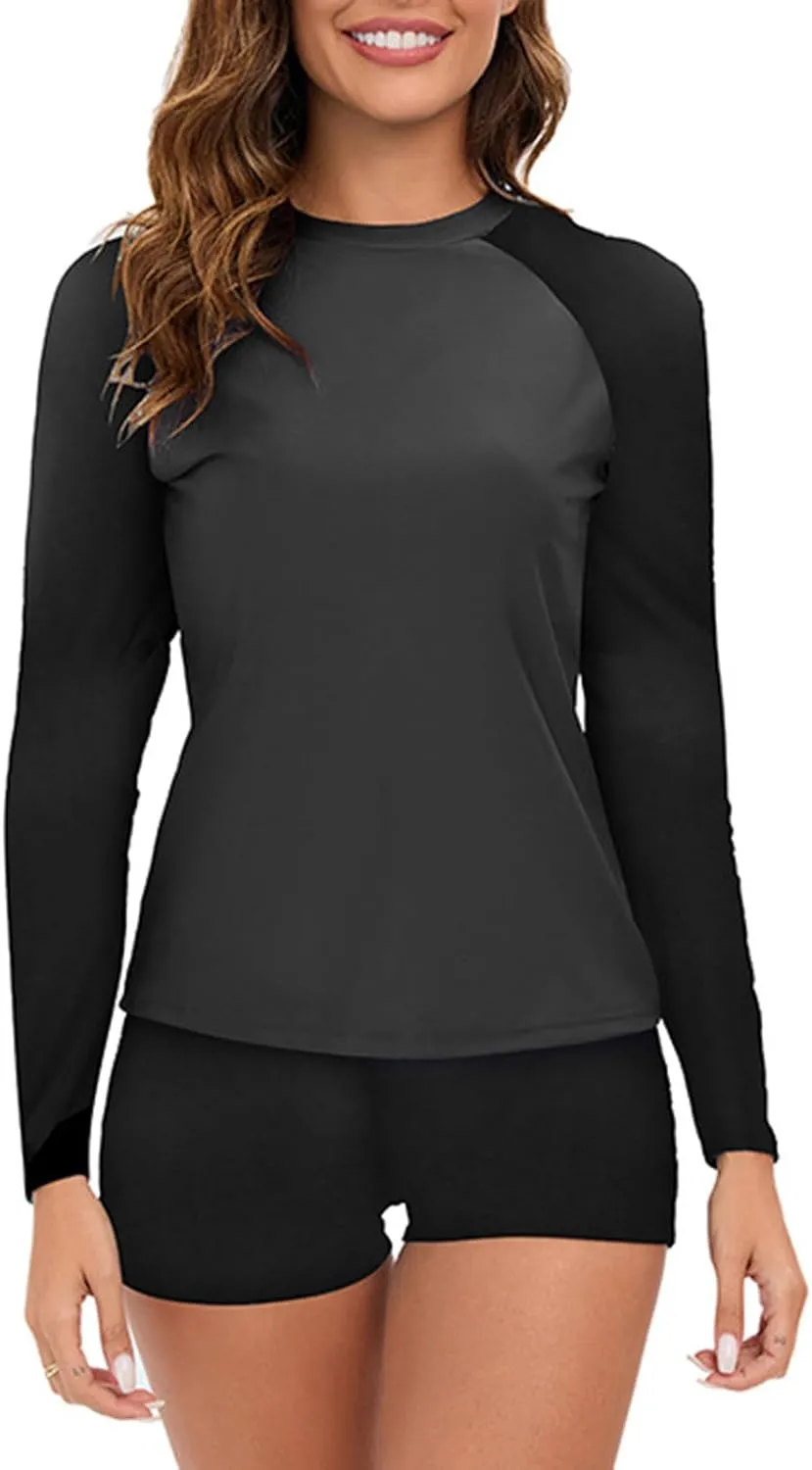 Women Long Sleeve One Piece Boyleg Swimsuit Front Zipper Surfing Bathing Suit Tummy Control Slim Swimwear 2025