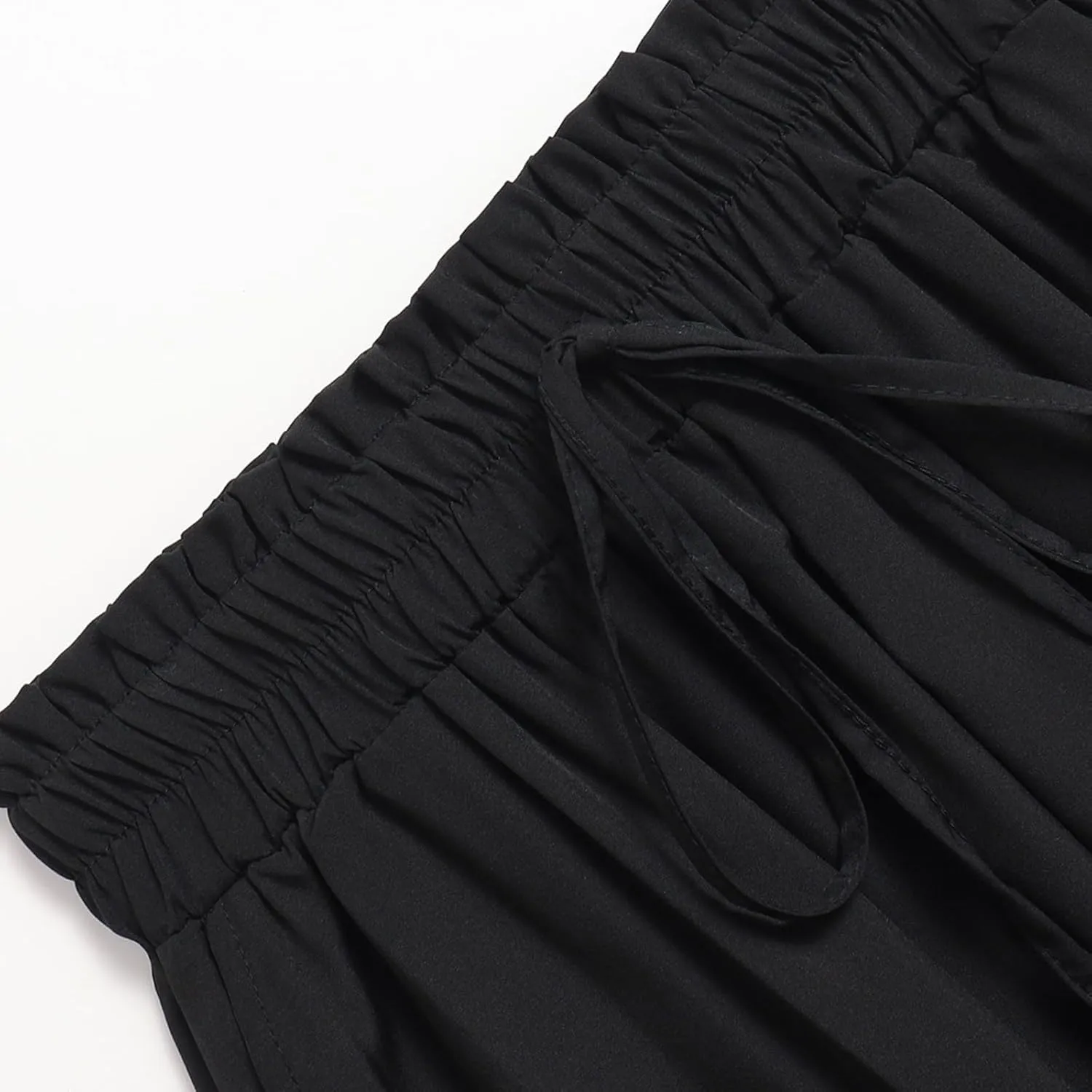 Women's Maxi Skirt Summer Trendy Elastic High Waisted Boho Casual Beach Flowy Swing Long Skirts with Pockets