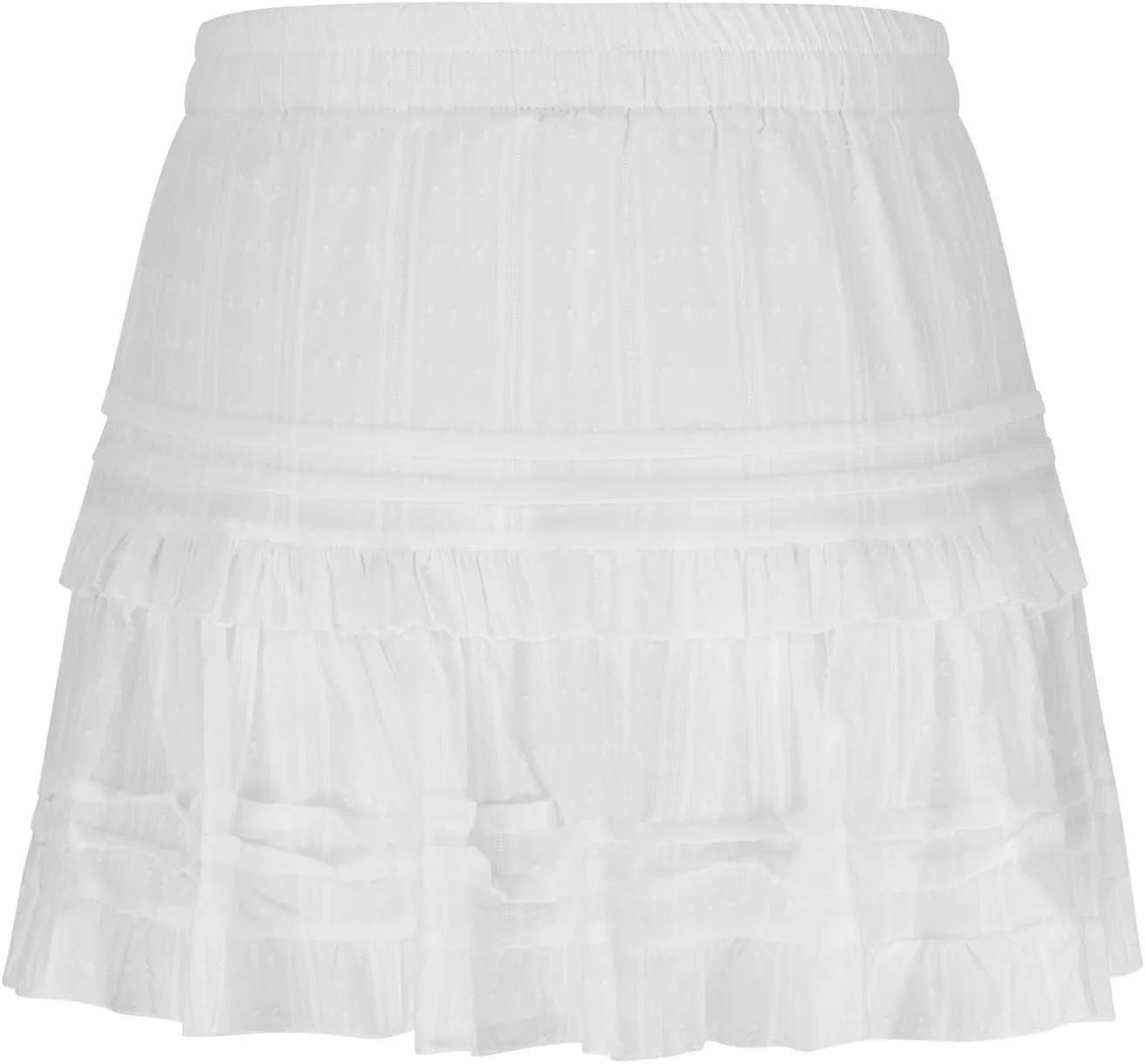 Women's Pleated Mini Skirt High Waisted Tiered Ruffle A-Line Tennis Skirts Sports Skater Running Skorts with Shorts