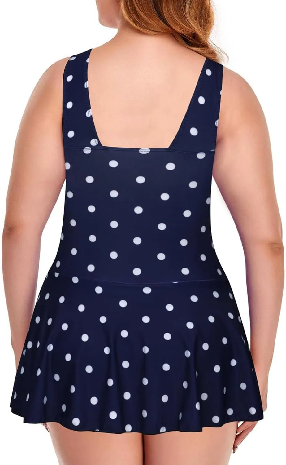 Women's Plus Size One Piece Swimsuits Tummy Control Sexy Ruched Bathing Suit Full Coverage Swimwear with Skirt 2025